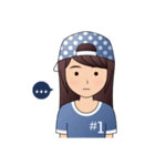 TRENDY GIRL (English)（個別スタンプ：13）