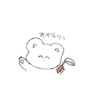 くまの暮らし（個別スタンプ：21）