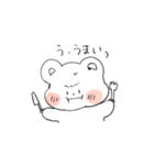 くまの暮らし（個別スタンプ：35）