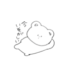 くまの暮らし（個別スタンプ：36）