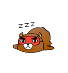 いえいえ、くまですから。（個別スタンプ：9）