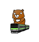 いえいえ、くまですから。（個別スタンプ：29）