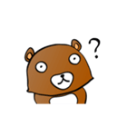 いえいえ、くまですから。（個別スタンプ：32）