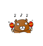 いえいえ、くまですから。（個別スタンプ：38）