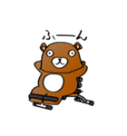 いえいえ、くまですから。（個別スタンプ：40）