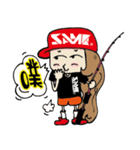 SAME Fishing Girl（個別スタンプ：14）