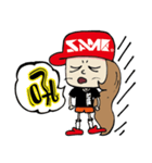 SAME Fishing Girl（個別スタンプ：16）