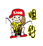 SAME Fishing Girl（個別スタンプ：22）