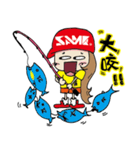 SAME Fishing Girl（個別スタンプ：23）