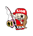 SAME Fishing Girl（個別スタンプ：27）