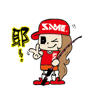 SAME Fishing Girl（個別スタンプ：31）