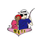 SAME Fishing Girl（個別スタンプ：40）