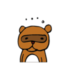 たぬきさんと1匹（個別スタンプ：6）
