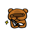 たぬきさんと1匹（個別スタンプ：22）