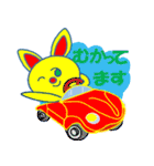 赤いはなのうさぎ（個別スタンプ：34）