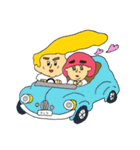 ベリ美とバナ太朗（個別スタンプ：21）