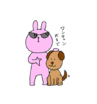 無表情トリオ（個別スタンプ：34）