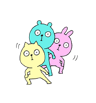 無表情トリオ（個別スタンプ：36）
