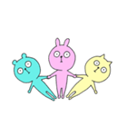 無表情トリオ（個別スタンプ：37）