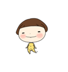 豆粒（個別スタンプ：18）