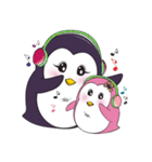 ママペンギンの楽しい子育てライフ（個別スタンプ：1）