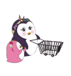 ママペンギンの楽しい子育てライフ（個別スタンプ：34）