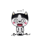 Lucky-Chamily is a husky（個別スタンプ：4）
