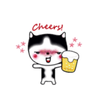 Lucky-Chamily is a husky（個別スタンプ：38）