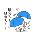 雨・梅雨・強風・ゲリラ豪雨の時と傘（個別スタンプ：38）