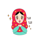 New Leena love hijab Funny Cutie（個別スタンプ：10）