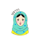 New Leena love hijab Funny Cutie（個別スタンプ：24）