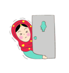 New Leena love hijab Funny Cutie（個別スタンプ：26）