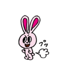 カラフルうさぎ兄弟（個別スタンプ：4）