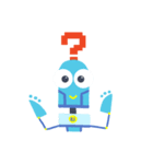 Hanja(Chinese Character) Robot RIBO（個別スタンプ：1）