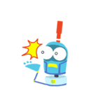 Hanja(Chinese Character) Robot RIBO（個別スタンプ：5）
