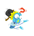 Hanja(Chinese Character) Robot RIBO（個別スタンプ：7）