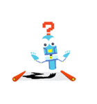 Hanja(Chinese Character) Robot RIBO（個別スタンプ：10）