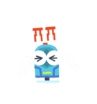 Hanja(Chinese Character) Robot RIBO（個別スタンプ：14）