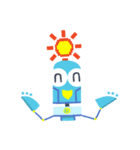 Hanja(Chinese Character) Robot RIBO（個別スタンプ：15）