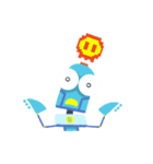 Hanja(Chinese Character) Robot RIBO（個別スタンプ：16）