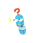 Hanja(Chinese Character) Robot RIBO（個別スタンプ：17）