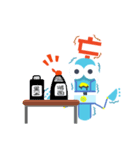 Hanja(Chinese Character) Robot RIBO（個別スタンプ：18）