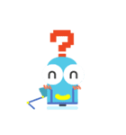 Hanja(Chinese Character) Robot RIBO（個別スタンプ：19）