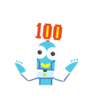 Hanja(Chinese Character) Robot RIBO（個別スタンプ：21）