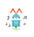 Hanja(Chinese Character) Robot RIBO（個別スタンプ：23）