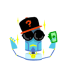 Hanja(Chinese Character) Robot RIBO（個別スタンプ：27）