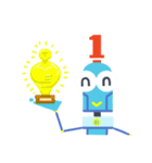Hanja(Chinese Character) Robot RIBO（個別スタンプ：30）