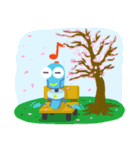 Hanja(Chinese Character) Robot RIBO（個別スタンプ：34）