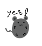 まるネズミ（個別スタンプ：28）