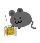 まるネズミ（個別スタンプ：37）